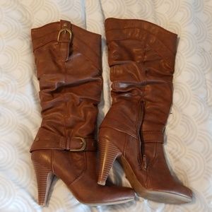 Brown boots